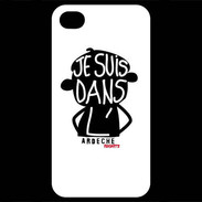 Coque iPhone 4 / iPhone 4S Adishatz Humour Ardèche