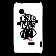 Coque Sony Xperia Typo Adishatz Humour Ardèche