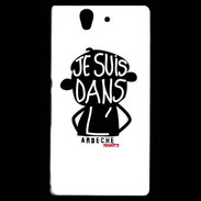 Coque Sony Xperia Z Adishatz Humour Ardèche