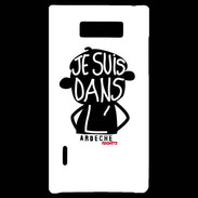 Coque LG Optimus L7 Adishatz Humour Ardèche