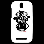 Coque HTC One SV Adishatz Humour Ardèche