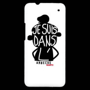 Coque HTC One Adishatz Humour Ardèche