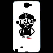 Coque Samsung Galaxy Note 2 Adishatz Humour Ardèche 2