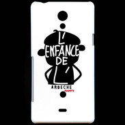 Coque Sony Xperia T Adishatz Humour Ardèche 2