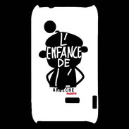 Coque Sony Xperia Typo Adishatz Humour Ardèche 2