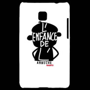 Coque LG Optimus L3 II Adishatz Humour Ardèche 2