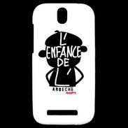 Coque HTC One SV Adishatz Humour Ardèche 2