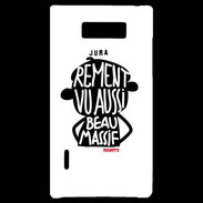 Coque LG Optimus L7 Adishatz Humour Jura