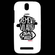 Coque HTC One SV Adishatz Humour Jura