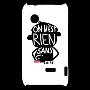 Coque Sony Xperia Typo Adishatz Humour Loire