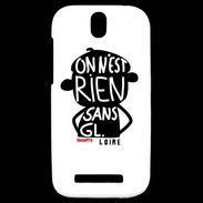 Coque HTC One SV Adishatz Humour Loire