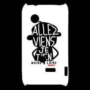 Coque Sony Xperia Typo Adishatz Humour Maine et Loire