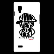 Coque LG Optimus L9 Adishatz Humour Maine et Loire
