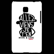 Coque LG Optimus L3 II Adishatz Humour Maine et Loire