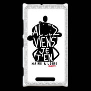 Coque Nokia Lumia 925 Adishatz Humour Maine et Loire