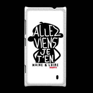 Coque Nokia Lumia 520 Adishatz Humour Maine et Loire