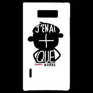 Coque LG Optimus L7 Adishatz Humour Marne
