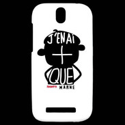 Coque HTC One SV Adishatz Humour Marne