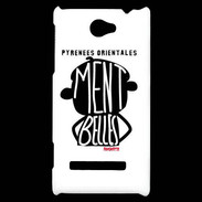 Coque HTC Windows Phone 8S Adishatz Humour Pyrenées Orientales