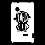 Coque Sony Xperia Typo Adishatz Humour Rhone