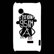 Coque Sony Xperia Typo Adishatz Humour Val d'Oise