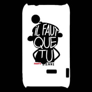 Coque Sony Xperia Typo Adishatz Humour Vienne