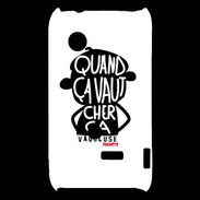 Coque Sony Xperia Typo Adishatz Humour Vaucluse