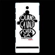 Coque Sony Xperia P Adishatz Humour Vaucluse