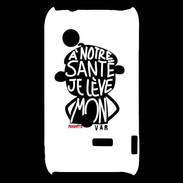 Coque Sony Xperia Typo Adishatz Humour Var