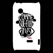 Coque Sony Xperia Typo Adishatz Humour Yvelines
