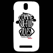 Coque HTC One SV Adishatz Humour Yvelines