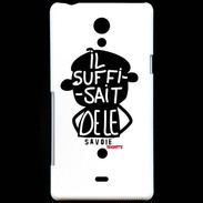Coque Sony Xperia T Adishatz Humour Savoie
