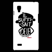 Coque LG Optimus L9 Adishatz Humour Savoie