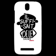 Coque HTC One SV Adishatz Humour Savoie