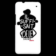 Coque HTC One Adishatz Humour Savoie