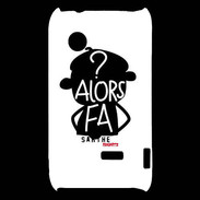 Coque Sony Xperia Typo Adishatz Humour Sarthe