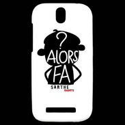 Coque HTC One SV Adishatz Humour Sarthe