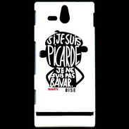 Coque Sony Xperia U Adishatz Humour Oise