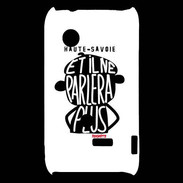 Coque Sony Xperia Typo Adishatz Humour Haute Savoie