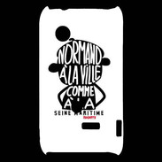 Coque Sony Xperia Typo Adishatz Humour Seine Maritime