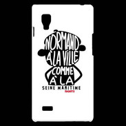 Coque LG Optimus L9 Adishatz Humour Seine Maritime