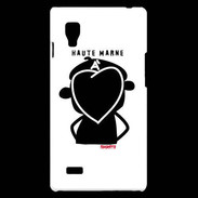 Coque LG Optimus L9 Adishatz Humour Haute Marne