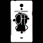 Coque Sony Xperia T Adishatz Humour Haute Garonne