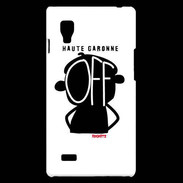 Coque LG Optimus L9 Adishatz Humour Haute Garonne