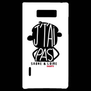 Coque LG Optimus L7 Adishatz Humour Saone et Loire