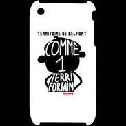 Coque iPhone 3G / 3GS Adishatz Humour Territoire de Belfort