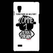 Coque LG Optimus L9 Adishatz Humour Territoire de Belfort