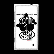 Coque Nokia Lumia 520 Adishatz Humour Territoire de Belfort