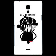 Coque Sony Xperia T Adishatz Humour Val de Marne