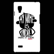 Coque LG Optimus L9 Adishatz Humour Indre et Loire